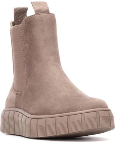 XTI 151390 TAUPE CHELSEA BOOT WITH TRACK PLATFORM TAUPE