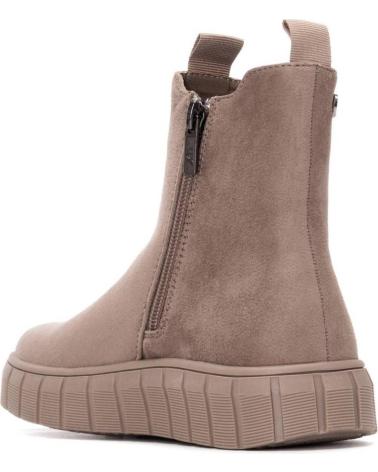 XTI 151390 TAUPE CHELSEA BOOT WITH TRACK PLATFORM TAUPE