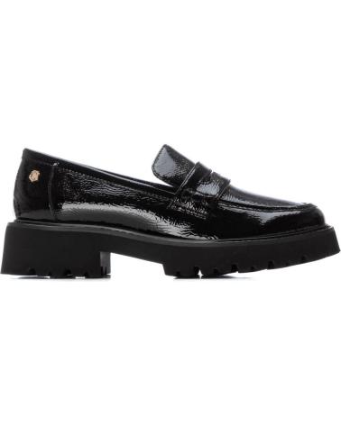 LOAFER CARMELA 162551 BLACK WITH PLATFORM NEGRO
