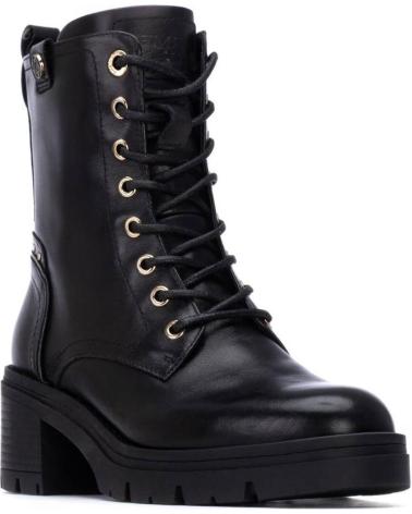 STIVALETTO CARMELA 162570 NERO CON LACCI NEGRO