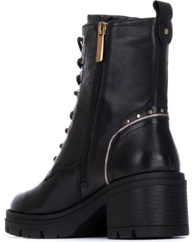 STIVALETTO CARMELA 162570 NERO CON LACCI NEGRO