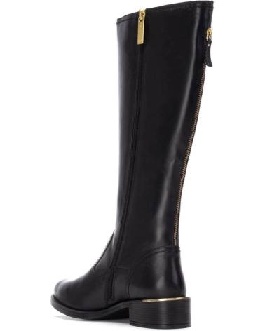 Inizio-CARMELA-STIVALI ALTI CARMELA 162642 NERI CON CERNIERA POSTERIORE E TACCO BASSO-NEGRO