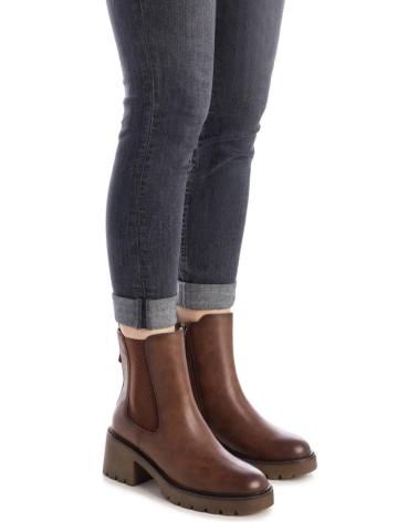 BOTA CHELSEA REFRESH 172974 CAMEL CON TACÓN Y SUELA TRACK CAMEL