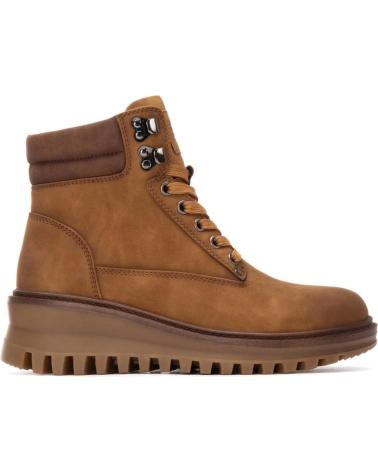 BOTTE STYLE MONTAGNE REFRESH 172982 CAMEL AVEC TALON COMPENSÉ INTÉRIEUR CAMEL