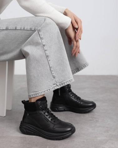 REFRESH 173206 MILITÄRSTIEFEL SCHWARZ NEGRO