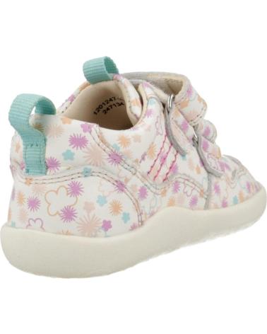 KICKERS ZAPATILLAS NINA MODELO KICK FRAPY COLOR BLANCO 33BLANC