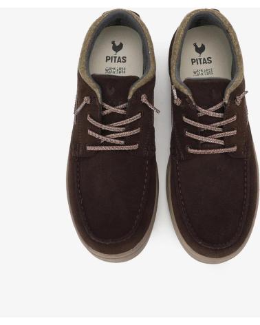 NÁUTICOS WALK IN PITAS DAKOTA DE SERRAJE HIDROFUGADO - MARRÓN MARRON