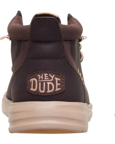 HEY DUDE WALLY MID GRIPS MOLE MARRON