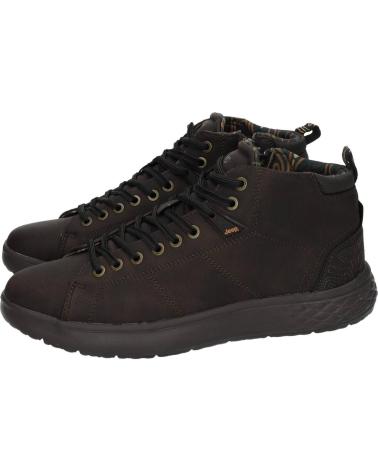 BOTAS JEEP MACADAM MID JM52051A MARRÓN OSCURO MARRóN