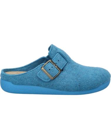 PANTOFOLE DA DONNA JOSEP SEIBEL CARA-01 IN LANA BLU AZUL