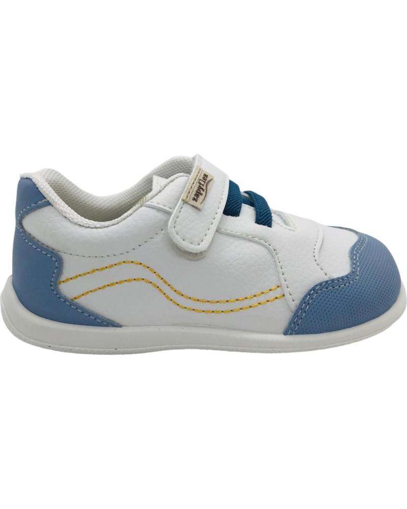 ZAPY SCARPA SPORTIVA FLESSIBILE AK201168 BIANCO-BLU BLANCO- AZUL
