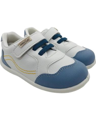 ZAPY SCARPA SPORTIVA FLESSIBILE AK201168 BIANCO-BLU BLANCO- AZUL