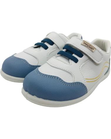 ZAPY SCARPA SPORTIVA FLESSIBILE AK201168 BIANCO-BLU BLANCO- AZUL