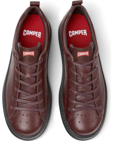 CAMPER RUNNER K100226 LEDERSNEAKER BORDEAUX BURDEOS156