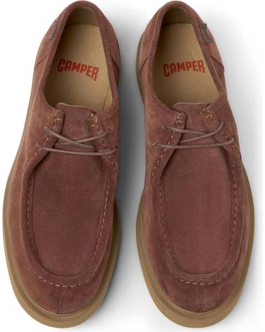 CAMPER NORMAN K100999 - BRAUNE LEDER-MOKASSINS MARRON004