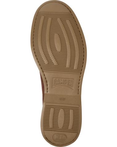 CAMPER NORMAN K100999 - BRAUNE LEDER-MOKASSINS MARRON004