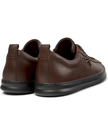 CAMPER RUNNER K101052 BROWN LEATHER SNEAKERS MARRóN