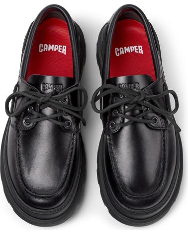 CAMPER BRUTUS K101067 BLACK LOAFERS NEGRO002