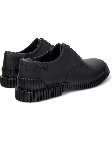 CAMPER PIX K101076 SCHNÜRSCHUHE AUS LEDER SCHWARZ NEGRO001