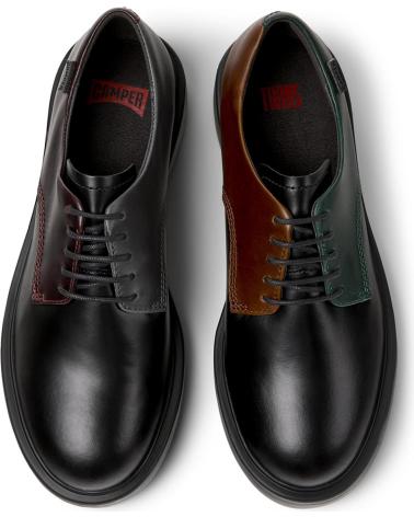 SAPATOS DE ATACADORES CAMPER TWINS DEAN EM PELE K201684 MULTI021 MULTI021