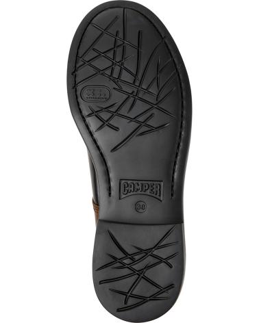 SAPATOS DE ATACADORES CAMPER TWINS DEAN EM PELE K201684 MULTI021 MULTI021