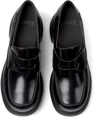 MOCASSIM CAMPER THELMA II K201787 PRETO DE COURO BLACK008