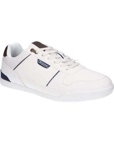 KAPPA LENOM 341E2CW - ZAPATILLAS CASUAL BLANCO-AZUL MARINO A9G - WHITE-BLUE MARINE