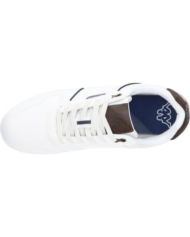 KAPPA LENOM 341E2CW - ZAPATILLAS CASUAL BLANCO-AZUL MARINO A9G - WHITE-BLUE MARINE
