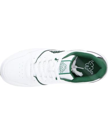 KAPPA MADLEY 341Z63W - ZAPATILLAS CASUAL BLANCO-VERDE EDEN A05 - WHITE-GREEN EDEN
