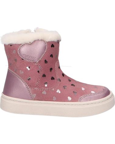 GEOX NASHIK B563HB C8025 ROSE SMOKE BOOTS C8025 ROSE SMOKE