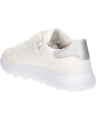DEPORTIVAS GEOX J PUFFYPOP C0007 WHITE-SILVER J55MRA 000BC C0007 WHITE-SILVER