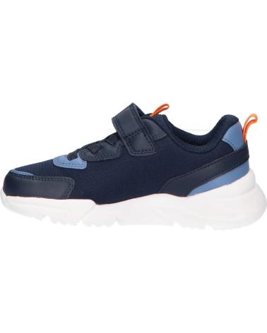 boy and girl Trainers geox J55MQB 0FU54 J LOFTUS C0659 NAVY-ORANGE