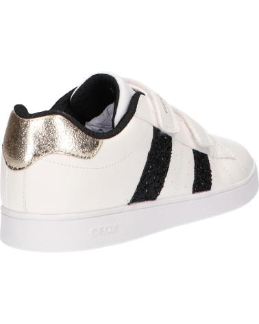 GEOX J45LRA 000BC J ECLYPER C1351 OFF WHITE-BLACK C1351 OFF WHITE-BLACK