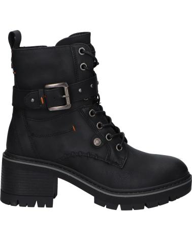 BOTAS MILITARES REFRESH 172909 NEGRAS CON CORDONES Y HEBILLA C NEGRO