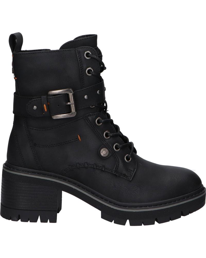 BOTAS MILITARES REFRESH 172909 NEGRAS CON CORDONES Y HEBILLA C NEGRO