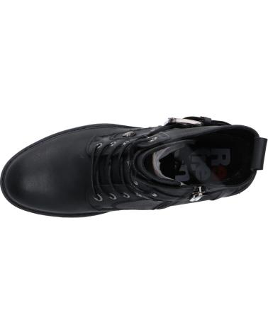 BOTAS MILITARES REFRESH 172909 NEGRAS CON CORDONES Y HEBILLA C NEGRO