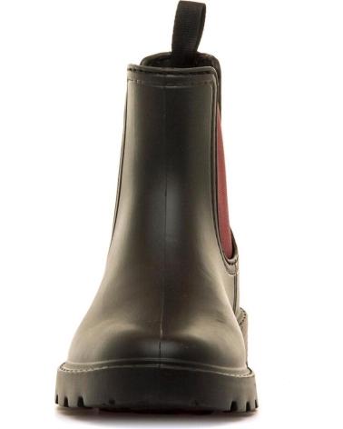 STIVALI CHELSEA MTNG 56334 NERI CON PANNELLO STAMPA ANIMALIER NEGRO