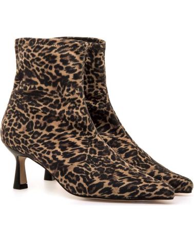 STIVALETTI MTNG 59671 STAMPA LEOPARDATA MARRóN