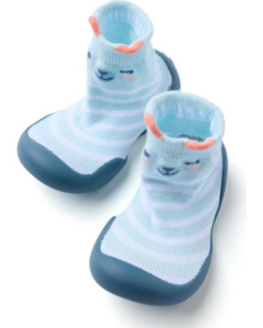 GIOSEPPO MEIAS-BOTINHAS ANTIDERRAPANTES LISTRADAS AZUIS 76573 AZUL