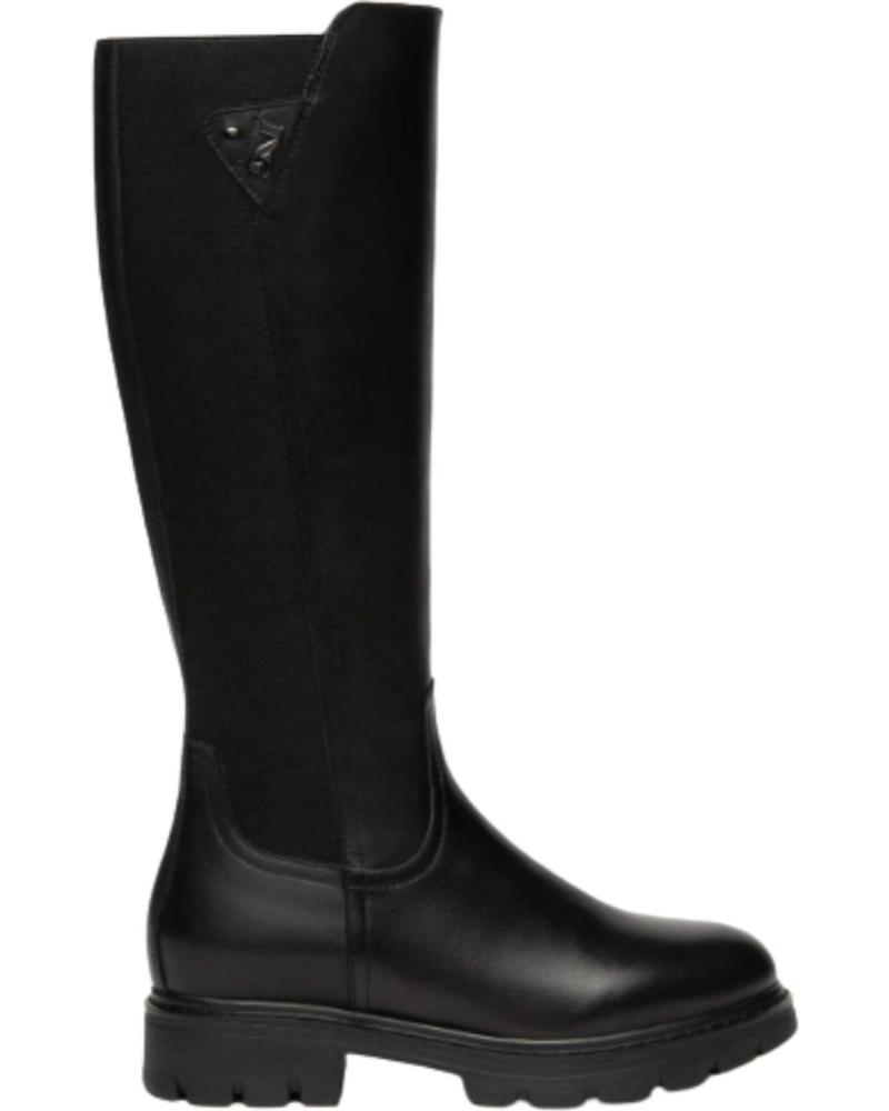 BOTA ALTA NERO GIARDINI OFENA 7902 I514765D ELÁSTICA NEGRA NEGRO