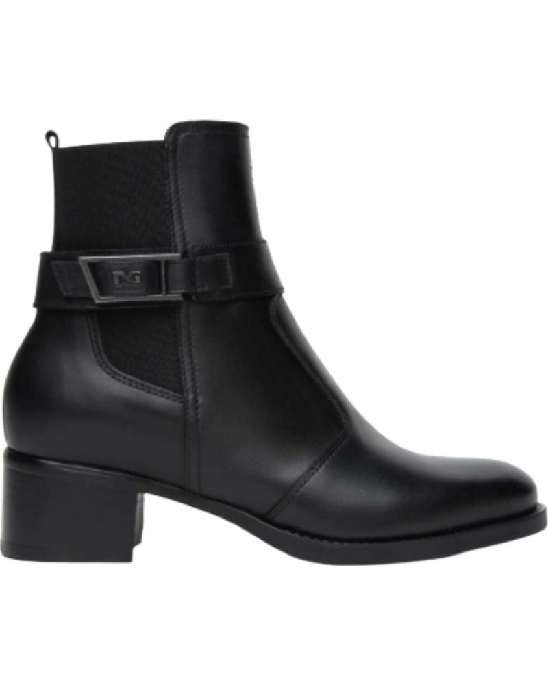 NERO GIARDINI E513844D BOTÍN NEGRO NEGRO