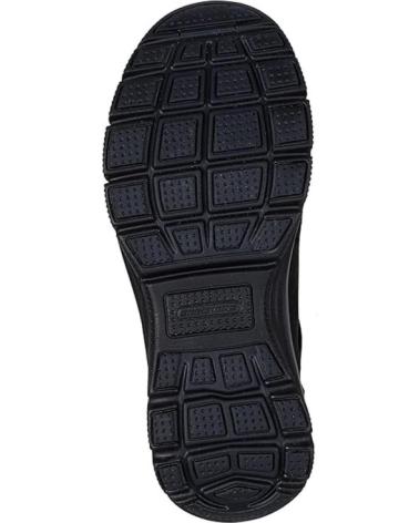 SKECHERS STIVALI SLIP-INS RELAXED FIT NERI NEGRO
