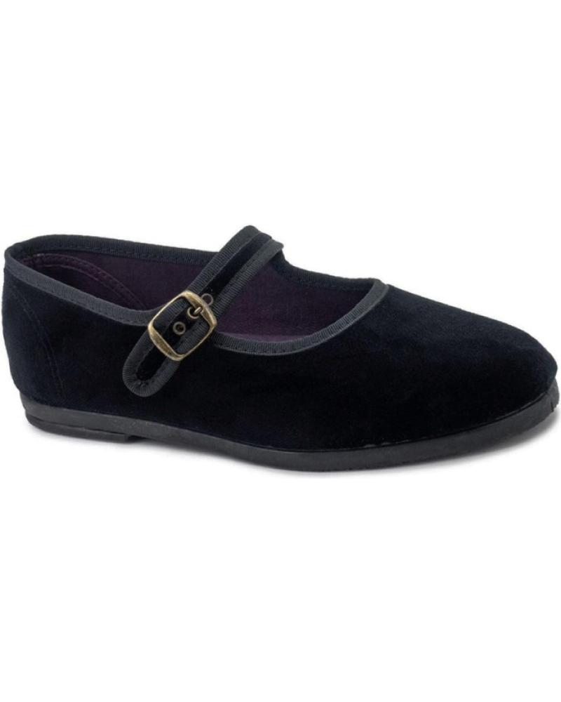 NATURAL WORLD LOIRE BLACK WOMEN'S SLIPPERS NEGRO