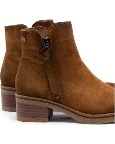 PORRONET STIVALETTI CON TACCO 4733 CUOIO MARRONE MARRóN