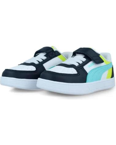 PUMA ZAPATILLA KID CAVEN V25 MARINO PUZPKV2562BD BLANCO