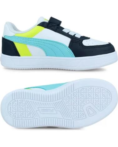 PUMA ZAPATILLA KID CAVEN V25 MARINO PUZPKV2562BD BLANCO