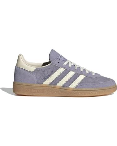 ADIDAS HANDBALL SPEZIAL WOMAN JR0849 SILVER VIOLET - CREAM WHITE - PURPLE