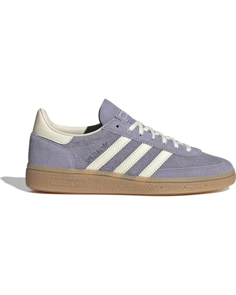 ADIDAS HANDBALL SPEZIAL WOMAN JR0849 SILVER VIOLET - CREAM WHITE - PURPLE