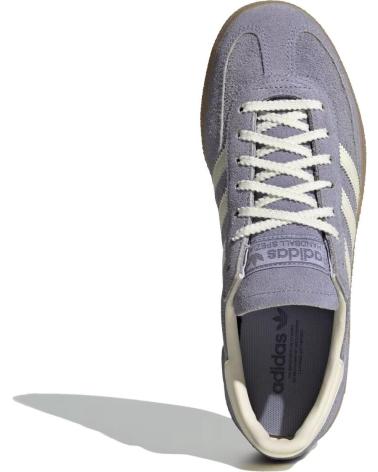 ADIDAS HANDBALL SPEZIAL WOMAN JR0849 SILVER VIOLET - CREAM WHITE - PURPLE