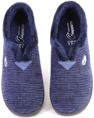 PLUMAFLEX CHAUSSONS 14238 BLEU MARINE AZUL MARINO